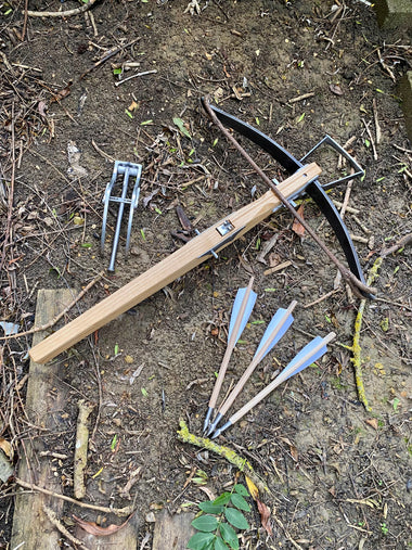 Tod's workshop 15thC crossbow with bow irons