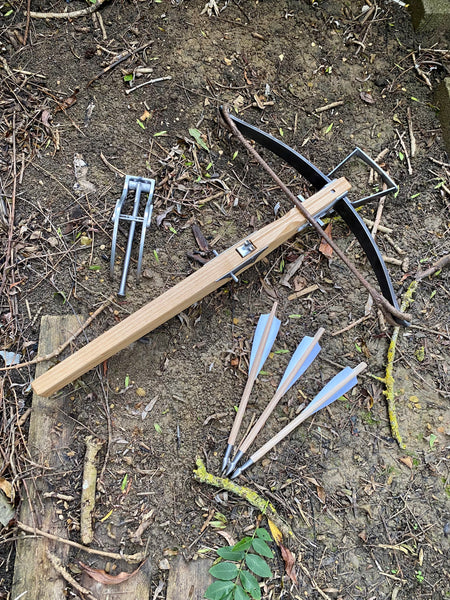 Tod's workshop 15thC crossbow with bow irons