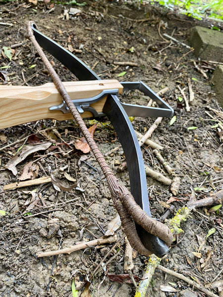 Tod's workshop 15thC crossbow with bow irons