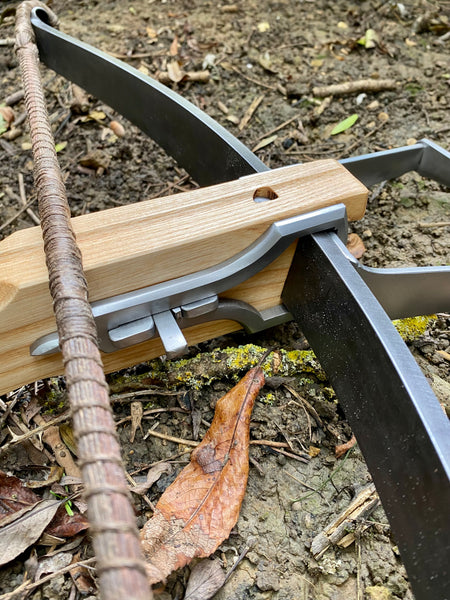 Tod's workshop 15thC crossbow with bow irons