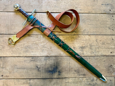 Medieval Sword Scabbard to suit an Albion Chevalier or Albion Oakeshott