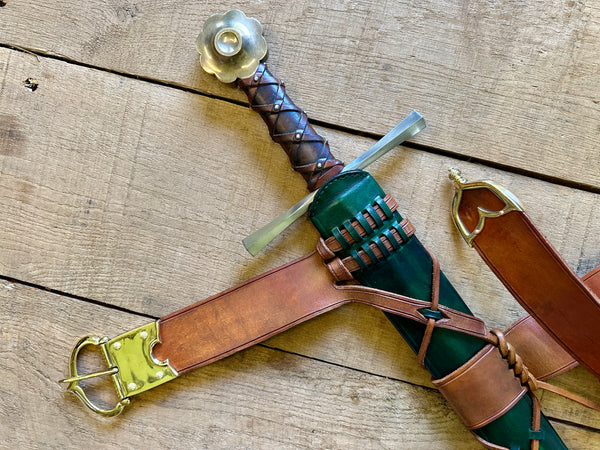 Medieval Sword Scabbard to suit an Albion Chevalier or Albion Oakeshott