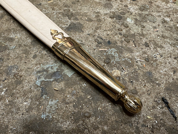 close up of crecy chape
