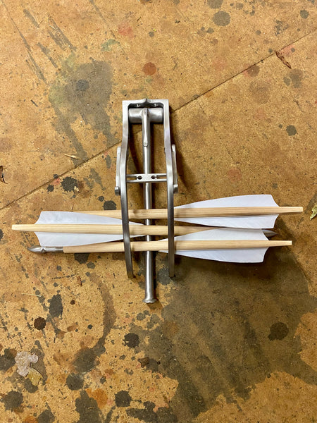 Tod's workshop 15thC crossbow with bow irons