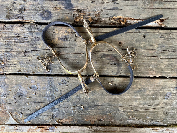 16th Century Bronze Rowel Spurs