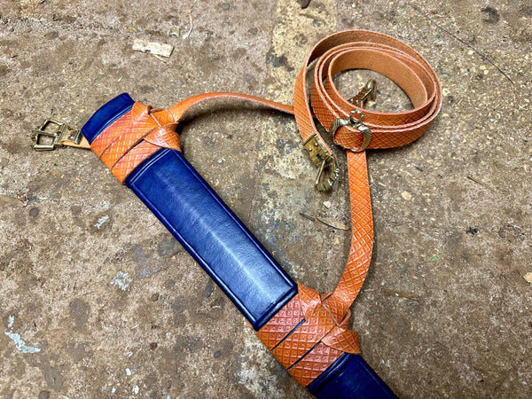 15thC Knotted - Medieval Sword Scabbard