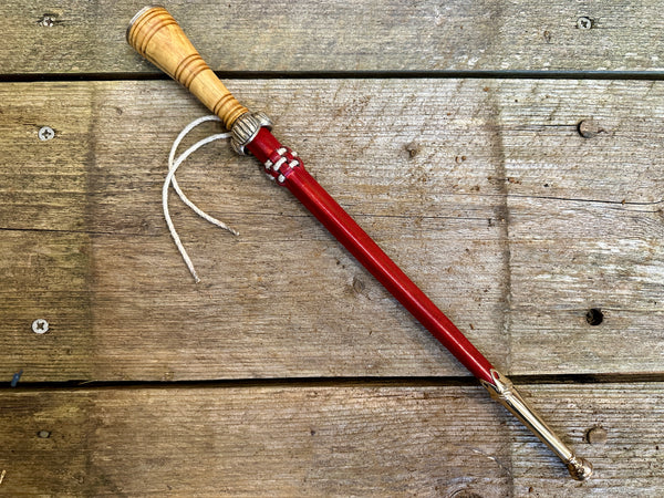 Tri-lobe Medieval bollock dagger