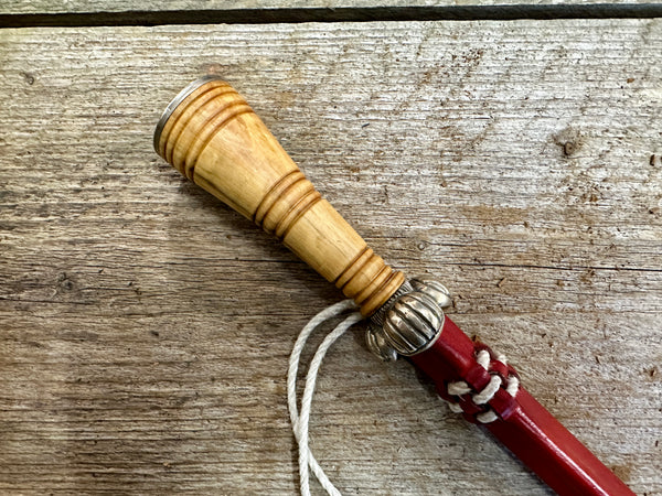 Tri-lobe Medieval bollock dagger