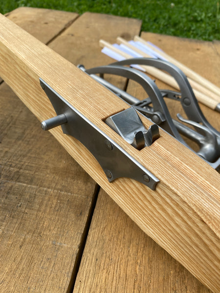 15thC Medieval 'Munition' Crossbow, Bow Irons, 170lb - With Steel Butt Cap