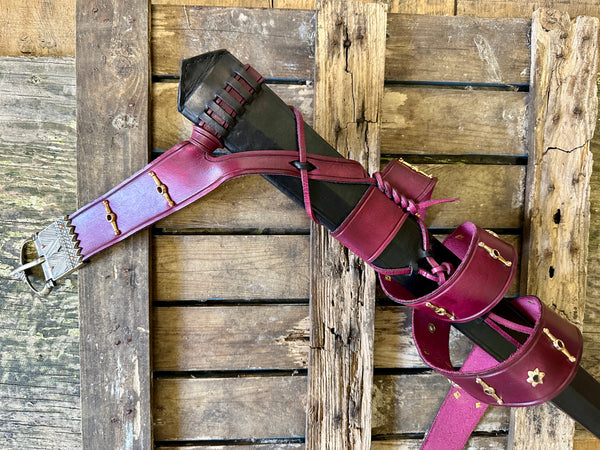 Fancy Sword Scabbard to suit Albion Chevalier and Oakeshott