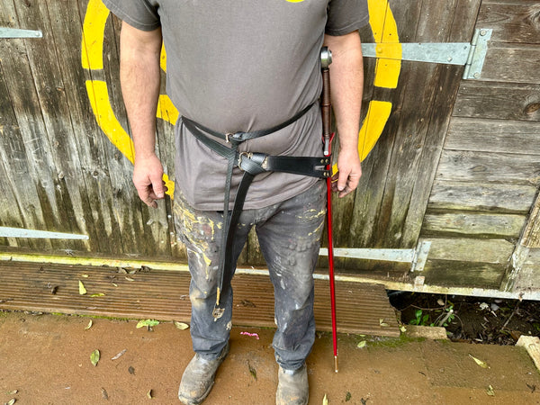 Tod's Workshop Oxford Sword Scabbard based on an Effigy in an Oxfordshire church