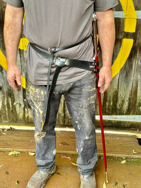 Tod's Workshop Oxford Sword Scabbard based on an Effigy in an Oxfordshire church