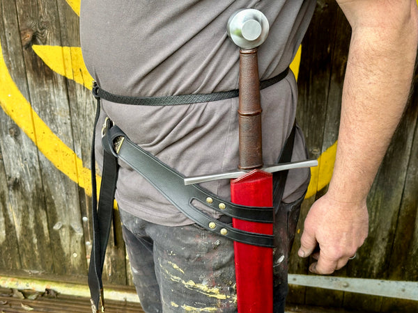 Tod's Workshop Oxford Sword Scabbard based on an Effigy in an Oxfordshire church