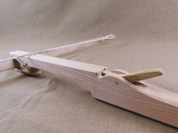 Medieval wooden crossbow colletiere charavines medieval