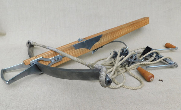 windlass crossbow 15thC powerful medieval english rampart 