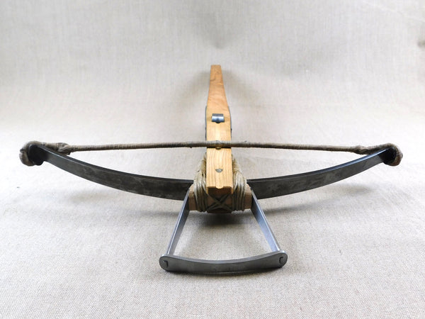 14thC steel crossbow medieval powerful reenactment archery 100 years war