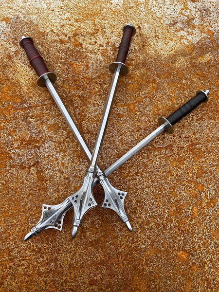 15thC flanged mace met museum tods workshop