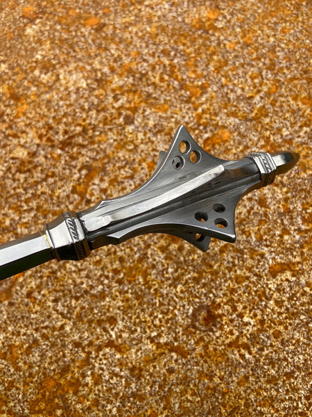 15thC flanged mace met museum tods workshop