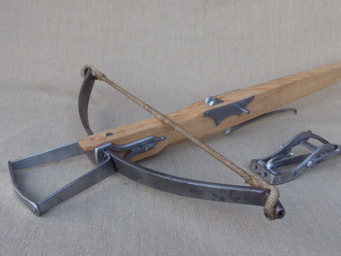 15thC steel crossbow medieval powerful bow irons reenactment archery