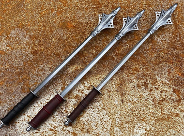 15thC flanged mace met museum tods workshop