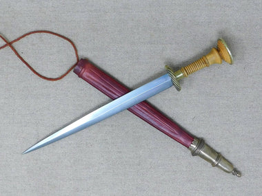Landsknecht rondel dagger  medieval renaissance reenactment 