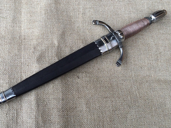 main gauche left hand dagger medieval renaissance reenactment rapier 