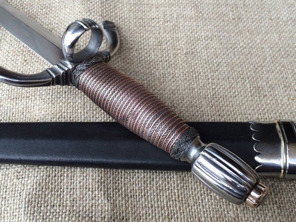 main gauche left hand dagger medieval renaissance reenactment rapier 