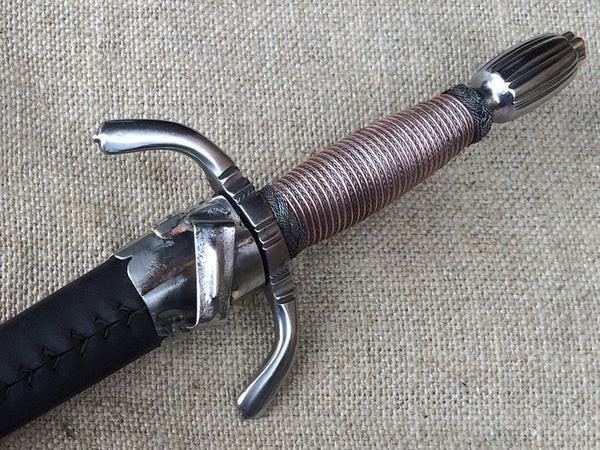 main gauche left hand dagger medieval renaissance reenactment rapier 