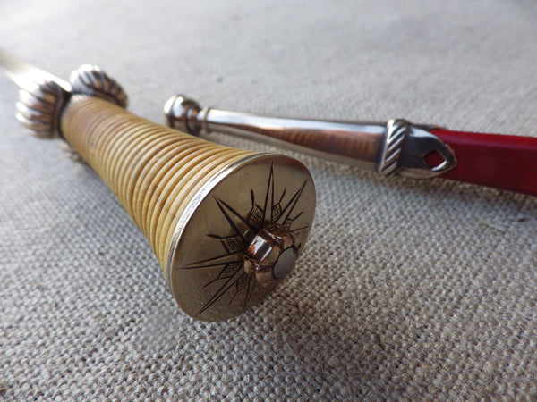 triangular bollock rondel dagger medieval reenactment 