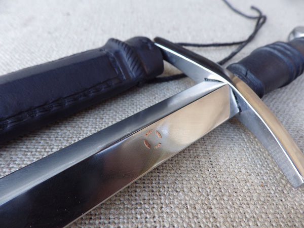 French english quillon dagger castillon 15thC medieval 100 years war reenactment 