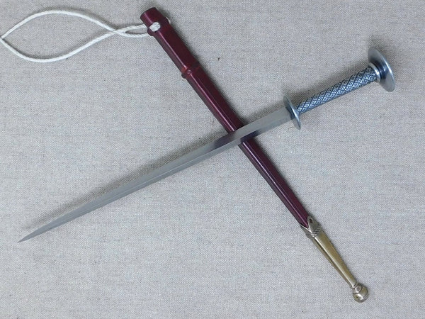 Landsknecht rondel dagger steel triangular medieval renaissance reenactment 