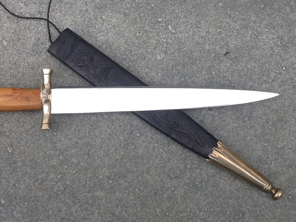 Dagger medieval English quillon nagel reenactment 