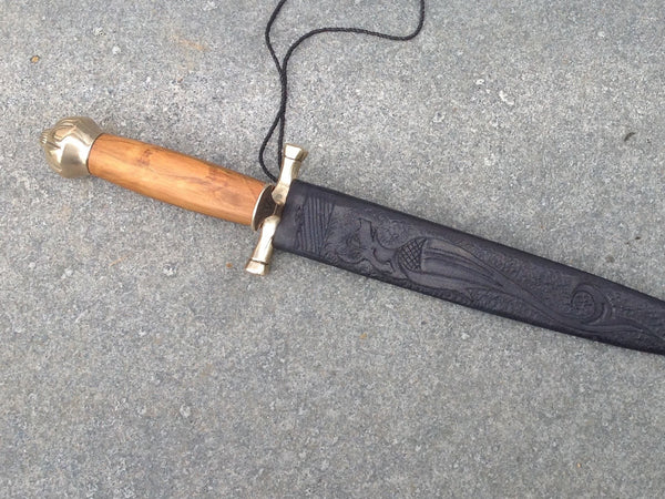 Dagger medieval English quillon nagel reenactment 