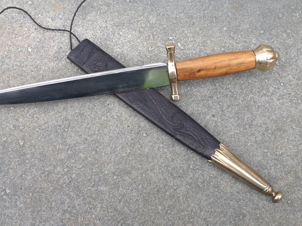 Dagger medieval English quillon nagel reenactment 