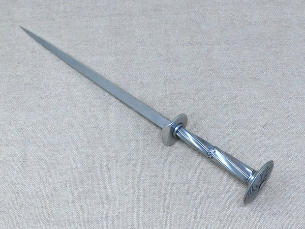 Landsknecht rondel dagger steel triangular medieval renaissance reenactment 