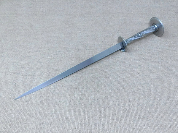 Landsknecht rondel dagger steel triangular medieval renaissance reenactment 