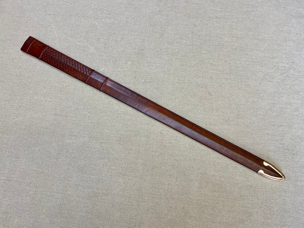 Albion Archduke sword scabbard bronze chape 