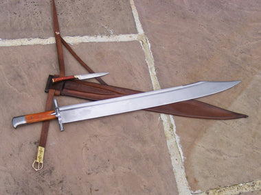 messer german 15thC sword medieval sword renaissance reenactment 