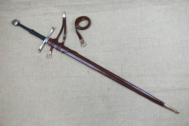 Albion riding sword scabbard for longswords tods workshop 