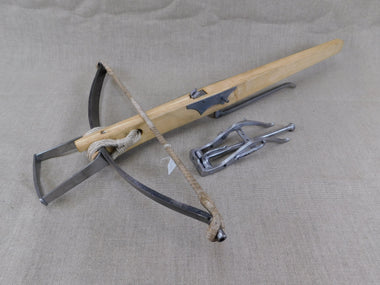 14thC Medieval Munition war crossbow 380lbs reenactment goats foot Tods workshop