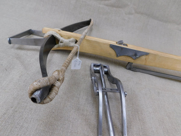 14thC Medieval Munition war crossbow 380lbs reenactment goats foot Tods workshop