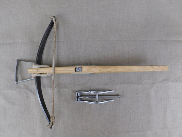 14thC Medieval Munition war crossbow 380lbs reenactment goats foot Tods workshop