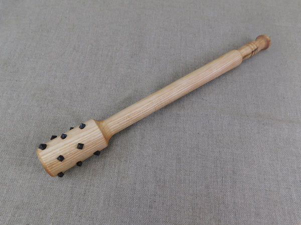 medieval lead filled maul studded mace trench club reenactment Tods workshop tod cutler