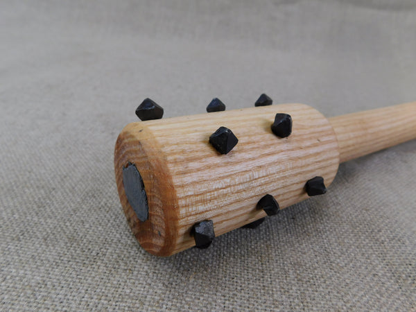 medieval lead filled maul studded mace trench club reenactment Tods workshop tod cutler