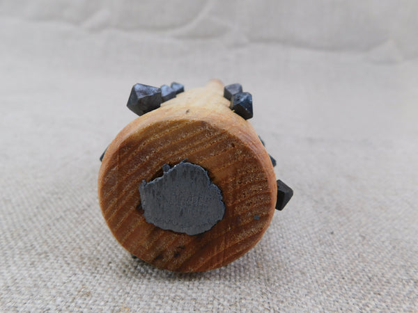 medieval lead filled maul studded mace trench club reenactment Tods workshop tod cutler