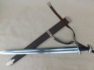 10thC lobed viking sword reenactment saxon