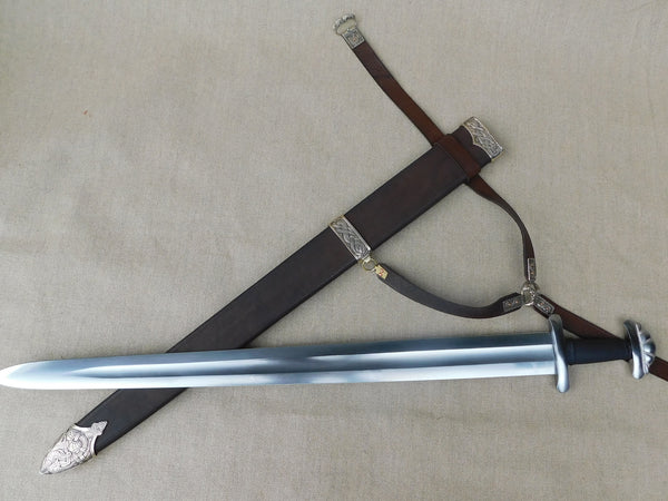 10thC lobed viking sword reenactment saxon