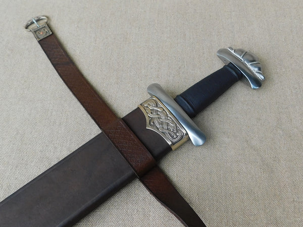 10thC lobed viking sword reenactment saxon