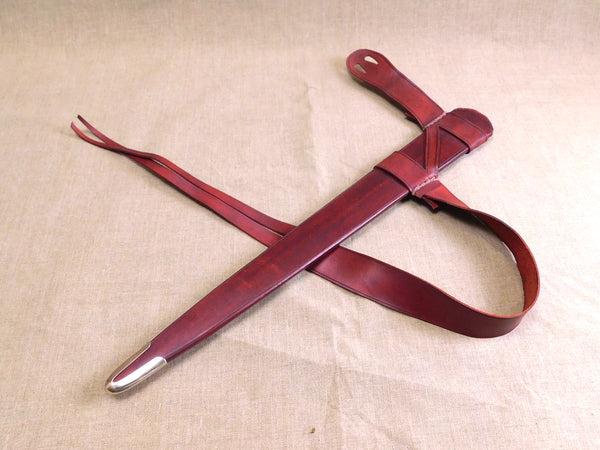medieval sword scabbard albion integrated reenactment 