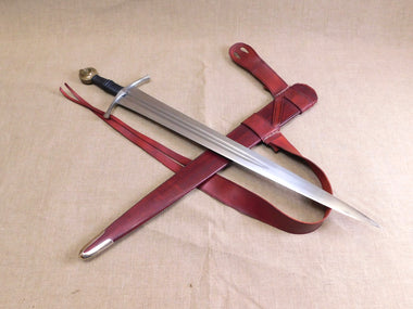 medieval sword scabbard albion integrated reenactment 